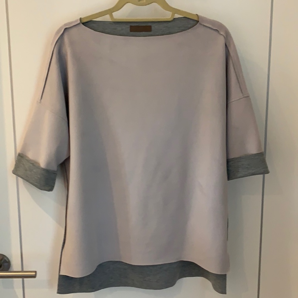 Para Mi Suede-like  top - never worn.